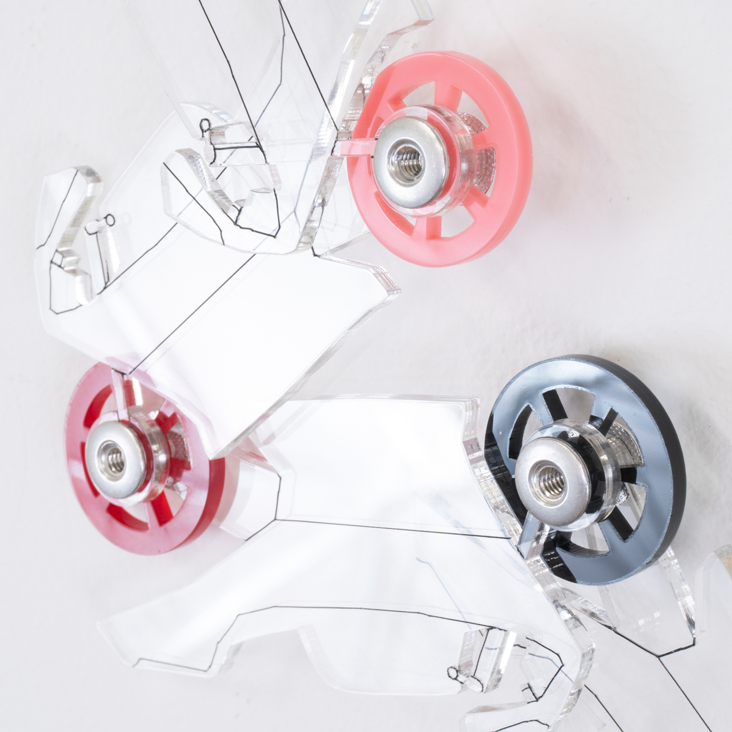 Motor Cycle Twenty (Multicolor)