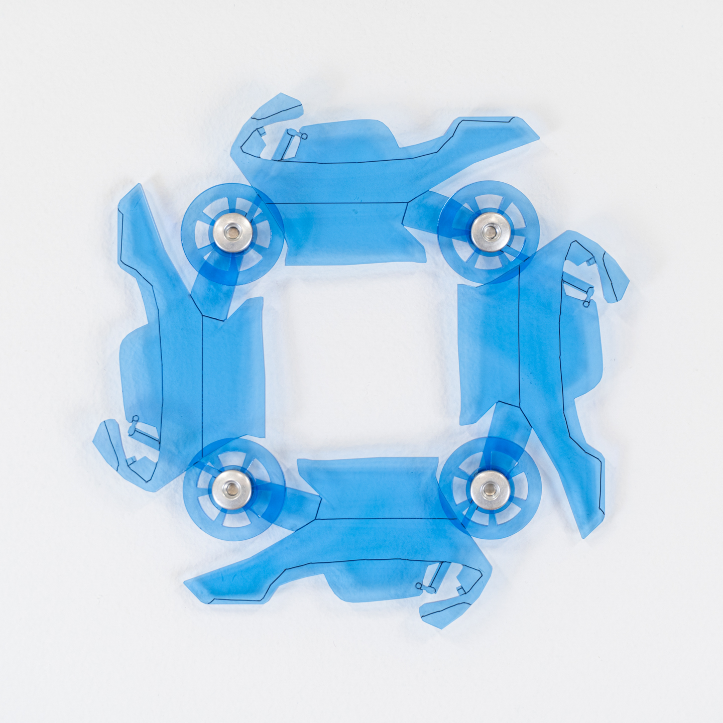 Motor Cycle 4 (Blue)